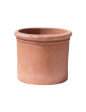 Smooth Impruneta Terracotta Cylinder