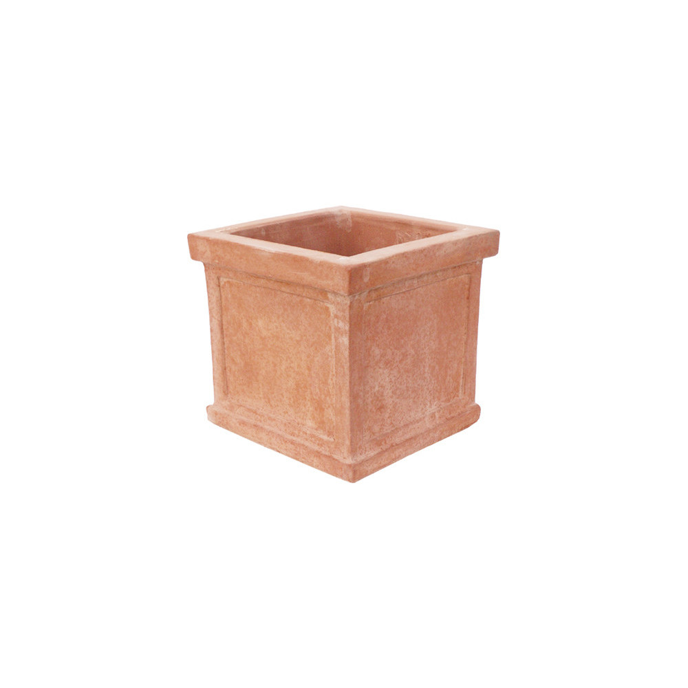 Smooth Impruneta Terracotta Cube