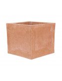 Quadrato liscio in terracotta d'Impruneta fatto a mano in galestro, shop online!