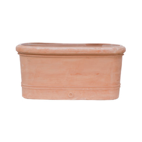 Ovale liscio in terracotta d'Impruneta | Terrecotte Cestenoli 2