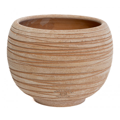 Ciotola con limoni a tornio in terracotta | Terrecotte Cestenoli
