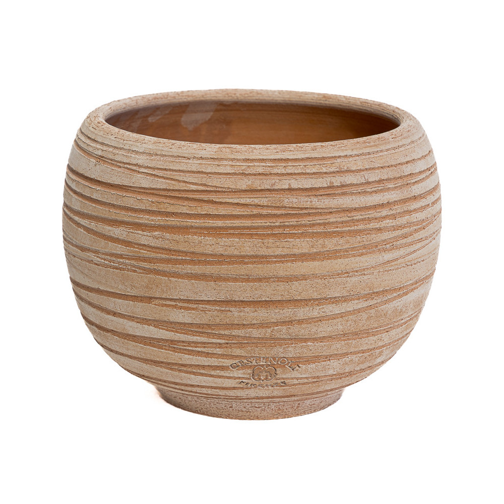 Ciotola con limoni a tornio in terracotta | Terrecotte Cestenoli