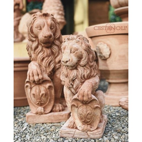 Leone Marzocco in Terracotta